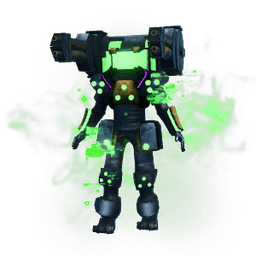 Futuristic Titan TV Man