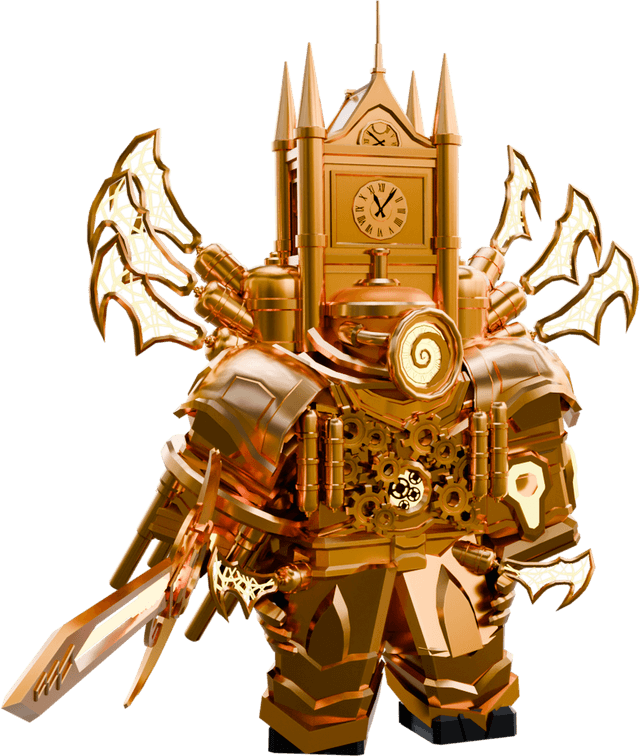 Upgraded Titan Clockman