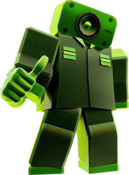 Thumbs Up Speaker Man