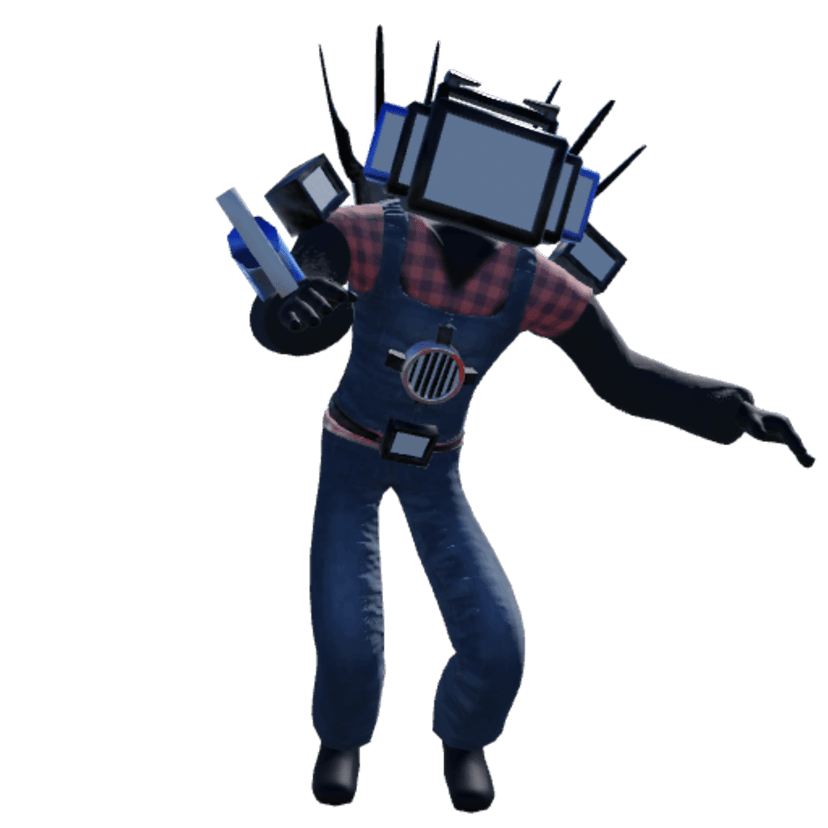 Titan Grill TV Man