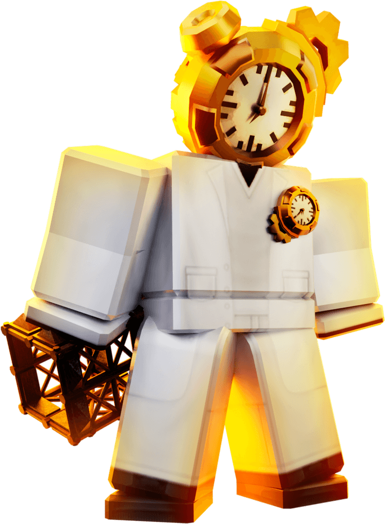 Cage Scientist Clockman